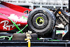 GP CITTA DEL MESSICO, The damaged Ferrari F1-75 of Charles Leclerc (MON) Ferrari is recovered back to the pits on the back of a truck in the second practice session.
28.10.2022. Formula 1 World Championship, Rd 20, Mexican Grand Prix, Mexico City, Mexico, Practice Day.
- www.xpbimages.com, EMail: requests@xpbimages.com © Copyright: Batchelor / XPB Images