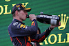 GP EMILIA ROMAGNA, Gara winner Max Verstappen (NLD) Red Bull Racing celebrates on the podium.
24.04.2022. Formula 1 World Championship, Rd 4, Emilia Romagna Grand Prix, Imola, Italy, Gara Day.
- www.xpbimages.com, EMail: requests@xpbimages.com © Copyright: Bearne / XPB Images