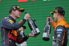 GP EMILIA ROMAGNA, (L to R): Gara winner Max Verstappen (NLD) Red Bull Racing celebrates on the podium with third placed Lando Norris (GBR) McLaren.
24.04.2022. Formula 1 World Championship, Rd 4, Emilia Romagna Grand Prix, Imola, Italy, Gara Day.
- www.xpbimages.com, EMail: requests@xpbimages.com © Copyright: Bearne / XPB Images