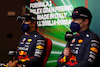 GP EMILIA ROMAGNA, (L to R): Sergio Perez (MEX) Red Bull Racing e Max Verstappen (NLD) Red Bull Racing in the post race FIA Press Conference.
24.04.2022. Formula 1 World Championship, Rd 4, Emilia Romagna Grand Prix, Imola, Italy, Gara Day.
- www.xpbimages.com, EMail: requests@xpbimages.com © Copyright: XPB Images