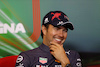 GP EMILIA ROMAGNA, Sergio Perez (MEX) Red Bull Racing, in the post race FIA Press Conference.
24.04.2022. Formula 1 World Championship, Rd 4, Emilia Romagna Grand Prix, Imola, Italy, Gara Day.
- www.xpbimages.com, EMail: requests@xpbimages.com © Copyright: XPB Images