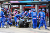 GP EMILIA ROMAGNA, Fernando Alonso (ESP) Alpine F1 Team A522 retired from the race in the pits.
24.04.2022. Formula 1 World Championship, Rd 4, Emilia Romagna Grand Prix, Imola, Italy, Gara Day.
- www.xpbimages.com, EMail: requests@xpbimages.com © Copyright: XPB Images