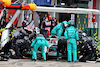 GP EMILIA ROMAGNA, George Russell (GBR) Mercedes AMG F1 W13 makes a pit stop.
24.04.2022. Formula 1 World Championship, Rd 4, Emilia Romagna Grand Prix, Imola, Italy, Gara Day.
- www.xpbimages.com, EMail: requests@xpbimages.com © Copyright: XPB Images