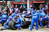 GP EMILIA ROMAGNA, Esteban Ocon (FRA) Alpine F1 Team A522 makes a pit stop.
24.04.2022. Formula 1 World Championship, Rd 4, Emilia Romagna Grand Prix, Imola, Italy, Gara Day.
- www.xpbimages.com, EMail: requests@xpbimages.com © Copyright: XPB Images