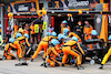 GP EMILIA ROMAGNA, Lando Norris (GBR) McLaren MCL36 makes a pit stop.
24.04.2022. Formula 1 World Championship, Rd 4, Emilia Romagna Grand Prix, Imola, Italy, Gara Day.
- www.xpbimages.com, EMail: requests@xpbimages.com © Copyright: XPB Images