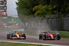 GP EMILIA ROMAGNA, Lando Norris (GBR) McLaren MCL36 e Charles Leclerc (MON) Ferrari F1-75 battle for position.
24.04.2022. Formula 1 World Championship, Rd 4, Emilia Romagna Grand Prix, Imola, Italy, Gara Day.
- www.xpbimages.com, EMail: requests@xpbimages.com © Copyright: Batchelor / XPB Images