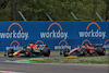 GP EMILIA ROMAGNA, Max Verstappen (NLD) Red Bull Racing RB18 e Charles Leclerc (MON) Ferrari F1-75 battle for the lead of the Sprint.
23.04.2022. Formula 1 World Championship, Rd 4, Emilia Romagna Grand Prix, Imola, Italy, Sprint Day.
- www.xpbimages.com, EMail: requests@xpbimages.com © Copyright: XPB Images