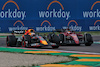 GP EMILIA ROMAGNA, Max Verstappen (NLD) Red Bull Racing RB18 e Charles Leclerc (MON) Ferrari F1-75 battle for the lead of the Sprint.
23.04.2022. Formula 1 World Championship, Rd 4, Emilia Romagna Grand Prix, Imola, Italy, Sprint Day.
- www.xpbimages.com, EMail: requests@xpbimages.com © Copyright: XPB Images