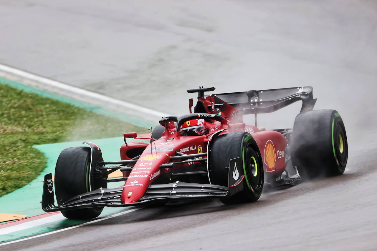 GP EMILIA ROMAGNA, Charles Leclerc (MON) Ferrari F1-75.
22.04.2022. Formula 1 World Championship, Rd 4, Emilia Romagna Grand Prix, Imola, Italy, Qualifiche Day.
- www.xpbimages.com, EMail: requests@xpbimages.com © Copyright: Charniaux / XPB Images