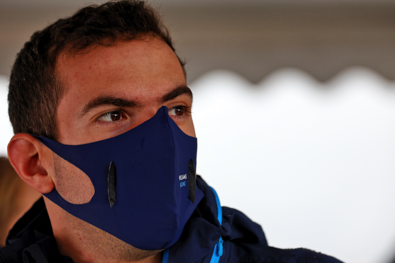 GP EMILIA ROMAGNA, Nicholas Latifi (CDN) Williams Racing.
22.04.2022. Formula 1 World Championship, Rd 4, Emilia Romagna Grand Prix, Imola, Italy, Qualifiche Day.
- www.xpbimages.com, EMail: requests@xpbimages.com © Copyright: Batchelor / XPB Images