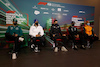 GP EMILIA ROMAGNA, (L to R): Lance Stroll (CDN) Aston Martin F1 Team; Mick Schumacher (GER) Haas F1 Team; Esteban Ocon (FRA) Alpine F1 Team; Lewis Hamilton (GBR) Mercedes AMG F1; e Daniel Ricciardo (AUS) McLaren, in the FIA Press Conference.
22.04.2022. Formula 1 World Championship, Rd 4, Emilia Romagna Grand Prix, Imola, Italy, Qualifiche Day.
- www.xpbimages.com, EMail: requests@xpbimages.com © Copyright: XPB Images