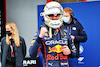 GP EMILIA ROMAGNA, Max Verstappen (NLD) Red Bull Racing celebrates his pole position in qualifying parc ferme.
22.04.2022. Formula 1 World Championship, Rd 4, Emilia Romagna Grand Prix, Imola, Italy, Qualifiche Day.
- www.xpbimages.com, EMail: requests@xpbimages.com © Copyright: Batchelor / XPB Images