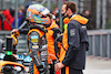 GP EMILIA ROMAGNA, Daniel Ricciardo (AUS) McLaren in qualifying parc ferme.
22.04.2022. Formula 1 World Championship, Rd 4, Emilia Romagna Grand Prix, Imola, Italy, Qualifiche Day.
- www.xpbimages.com, EMail: requests@xpbimages.com © Copyright: Batchelor / XPB Images