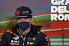 GP EMILIA ROMAGNA, Max Verstappen (NLD) Red Bull Racing in the FIA Press Conference.
22.04.2022. Formula 1 World Championship, Rd 4, Emilia Romagna Grand Prix, Imola, Italy, Qualifiche Day.
- www.xpbimages.com, EMail: requests@xpbimages.com © Copyright: XPB Images