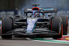 GP EMILIA ROMAGNA, Alexander Albon (THA) Williams Racing FW44 with his rear brake on fire.
22.04.2022. Formula 1 World Championship, Rd 4, Emilia Romagna Grand Prix, Imola, Italy, Qualifiche Day.
 - www.xpbimages.com, EMail: requests@xpbimages.com © Copyright: Coates / XPB Images