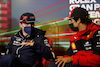 GP EMILIA ROMAGNA, (L to R): Max Verstappen (NLD) Red Bull Racing e Carlos Sainz Jr (ESP) Ferrari in the FIA Press Conference.
22.04.2022. Formula 1 World Championship, Rd 4, Emilia Romagna Grand Prix, Imola, Italy, Qualifiche Day.
- www.xpbimages.com, EMail: requests@xpbimages.com © Copyright: XPB Images