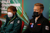 GP EMILIA ROMAGNA, Kevin Magnussen (DEN) Haas F1 Team e Sebastian Vettel (GER) Aston Martin F1 Team in the FIA Press Conference.
22.04.2022. Formula 1 World Championship, Rd 4, Emilia Romagna Grand Prix, Imola, Italy, Qualifiche Day.
- www.xpbimages.com, EMail: requests@xpbimages.com © Copyright: XPB Images
