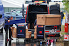GP EMILIA ROMAGNA, Red Bull Racing parts arrive in the back of a van.
22.04.2022. Formula 1 World Championship, Rd 4, Emilia Romagna Grand Prix, Imola, Italy, Qualifiche Day.
- www.xpbimages.com, EMail: requests@xpbimages.com © Copyright: Batchelor / XPB Images