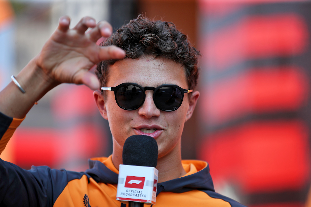 GP FRANCIA, Lando Norris (GBR) McLaren.
21.07.2022. Formula 1 World Championship, Rd 12, French Grand Prix, Paul Ricard, France, Preparation Day.
 - www.xpbimages.com, EMail: requests@xpbimages.com © Copyright: Coates / XPB Images
