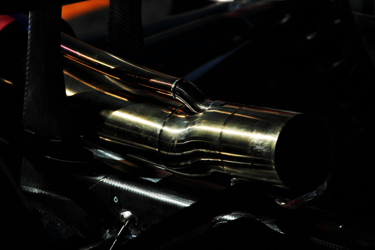GP FRANCIA, Ferrari F1-75 exhaust detail.
21.07.2022. Formula 1 World Championship, Rd 12, French Grand Prix, Paul Ricard, France, Preparation Day.
 - www.xpbimages.com, EMail: requests@xpbimages.com © Copyright: Coates / XPB Images