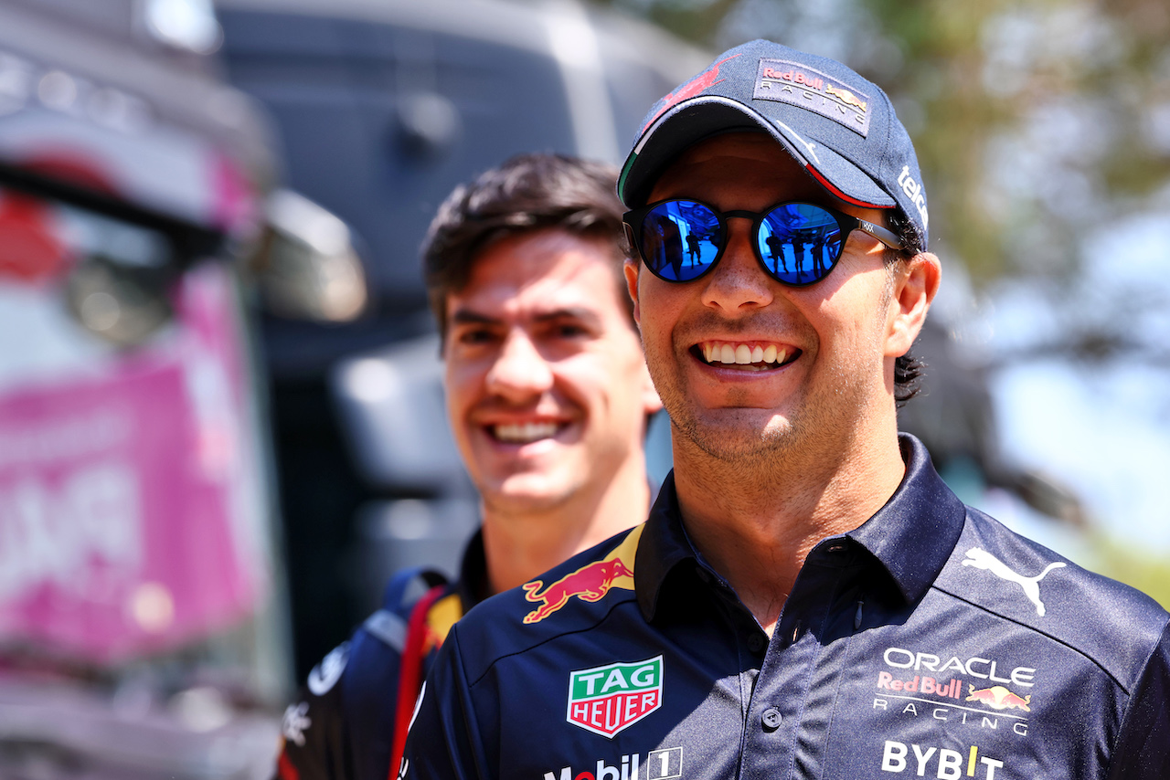 GP FRANCIA, Sergio Perez (MEX) Red Bull Racing.
21.07.2022. Formula 1 World Championship, Rd 12, French Grand Prix, Paul Ricard, France, Preparation Day.
- www.xpbimages.com, EMail: requests@xpbimages.com © Copyright: Batchelor / XPB Images