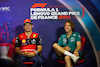 GP FRANCIA, (L to R): Charles Leclerc (MON) Ferrari e Sebastian Vettel (GER) Aston Martin F1 Team in the FIA Press Conference.
21.07.2022. Formula 1 World Championship, Rd 12, French Grand Prix, Paul Ricard, France, Preparation Day.
- www.xpbimages.com, EMail: requests@xpbimages.com © Copyright: XPB Images