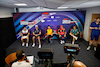 GP FRANCIA, (L to R): Guanyu Zhou (CHN) Alfa Romeo F1 Team; Nicholas Latifi (CDN) Williams Racing; Lando Norris (GBR) McLaren; Charles Leclerc (MON) Ferrari; e Sebastian Vettel (GER) Aston Martin F1 Team, in the FIA Press Conference.
21.07.2022. Formula 1 World Championship, Rd 12, French Grand Prix, Paul Ricard, France, Preparation Day.
- www.xpbimages.com, EMail: requests@xpbimages.com © Copyright: XPB Images