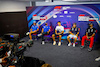 GP FRANCIA, (L to R): Fernando Alonso (ESP) Alpine F1 Team; Mick Schumacher (GER) Haas F1 Team; Pierre Gasly (FRA) AlphaTauri; Sergio Perez (MEX) Red Bull Racing; e Lewis Hamilton (GBR) Mercedes AMG F1, in the FIA Press Conference.
21.07.2022. Formula 1 World Championship, Rd 12, French Grand Prix, Paul Ricard, France, Preparation Day.
- www.xpbimages.com, EMail: requests@xpbimages.com © Copyright: XPB Images