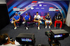 GP FRANCIA, (L to R): Fernando Alonso (ESP) Alpine F1 Team; Mick Schumacher (GER) Haas F1 Team; Pierre Gasly (FRA) AlphaTauri; Sergio Perez (MEX) Red Bull Racing; e Lewis Hamilton (GBR) Mercedes AMG F1, in the FIA Press Conference.
21.07.2022. Formula 1 World Championship, Rd 12, French Grand Prix, Paul Ricard, France, Preparation Day.
- www.xpbimages.com, EMail: requests@xpbimages.com © Copyright: XPB Images