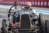 GP FRANCIA, Sebastian Vettel (GER) Aston Martin F1 Team with Johnny Herbert (GBR) Sky Sports F1 Presenter in the 1922 Aston Martin 'Green Pea'.
21.07.2022. Formula 1 World Championship, Rd 12, French Grand Prix, Paul Ricard, France, Preparation Day.
- www.xpbimages.com, EMail: requests@xpbimages.com © Copyright: Bearne / XPB Images