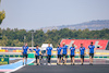 GP FRANCIA, Mick Schumacher (GER) Haas F1 Team walks the circuit with the team.
21.07.2022. Formula 1 World Championship, Rd 12, French Grand Prix, Paul Ricard, France, Preparation Day.
- www.xpbimages.com, EMail: requests@xpbimages.com © Copyright: Bearne / XPB Images