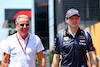GP FRANCIA, (L to R): Raymond Vermeulen (NLD) Driver Manager with Max Verstappen (NLD) Red Bull Racing.
21.07.2022. Formula 1 World Championship, Rd 12, French Grand Prix, Paul Ricard, France, Preparation Day.
- www.xpbimages.com, EMail: requests@xpbimages.com © Copyright: Batchelor / XPB Images