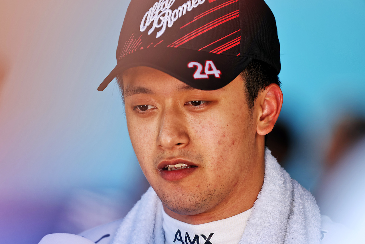GP FRANCIA, Guanyu Zhou (CHN) Alfa Romeo F1 Team.
23.07.2022. Formula 1 World Championship, Rd 12, French Grand Prix, Paul Ricard, France, Qualifiche Day.
- www.xpbimages.com, EMail: requests@xpbimages.com © Copyright: Moy / XPB Images