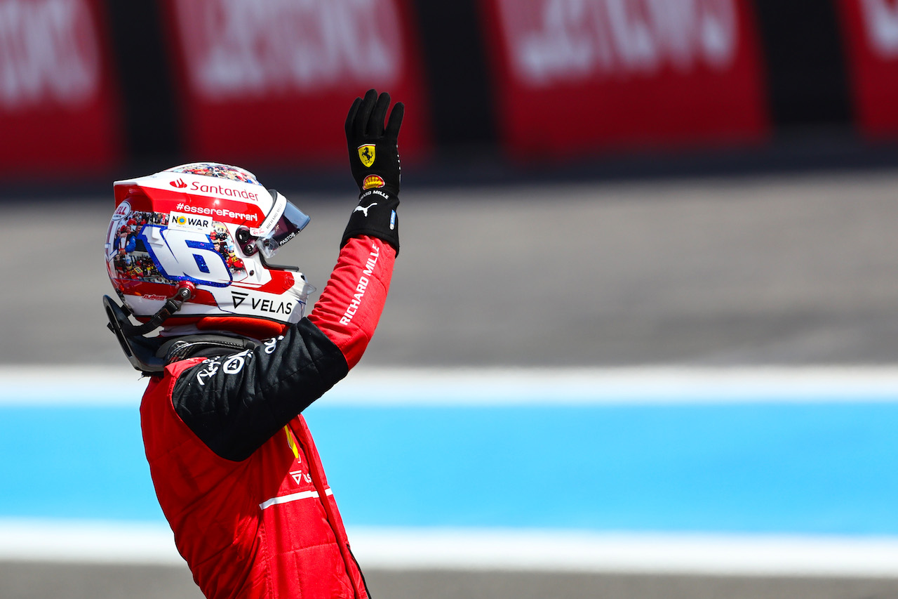 GP FRANCIA, Charles Leclerc (FRA), Ferrari 
23.07.2022. Formula 1 World Championship, Rd 12, French Grand Prix, Paul Ricard, France, Qualifiche Day.
- www.xpbimages.com, EMail: requests@xpbimages.com © Copyright: Charniaux / XPB Images