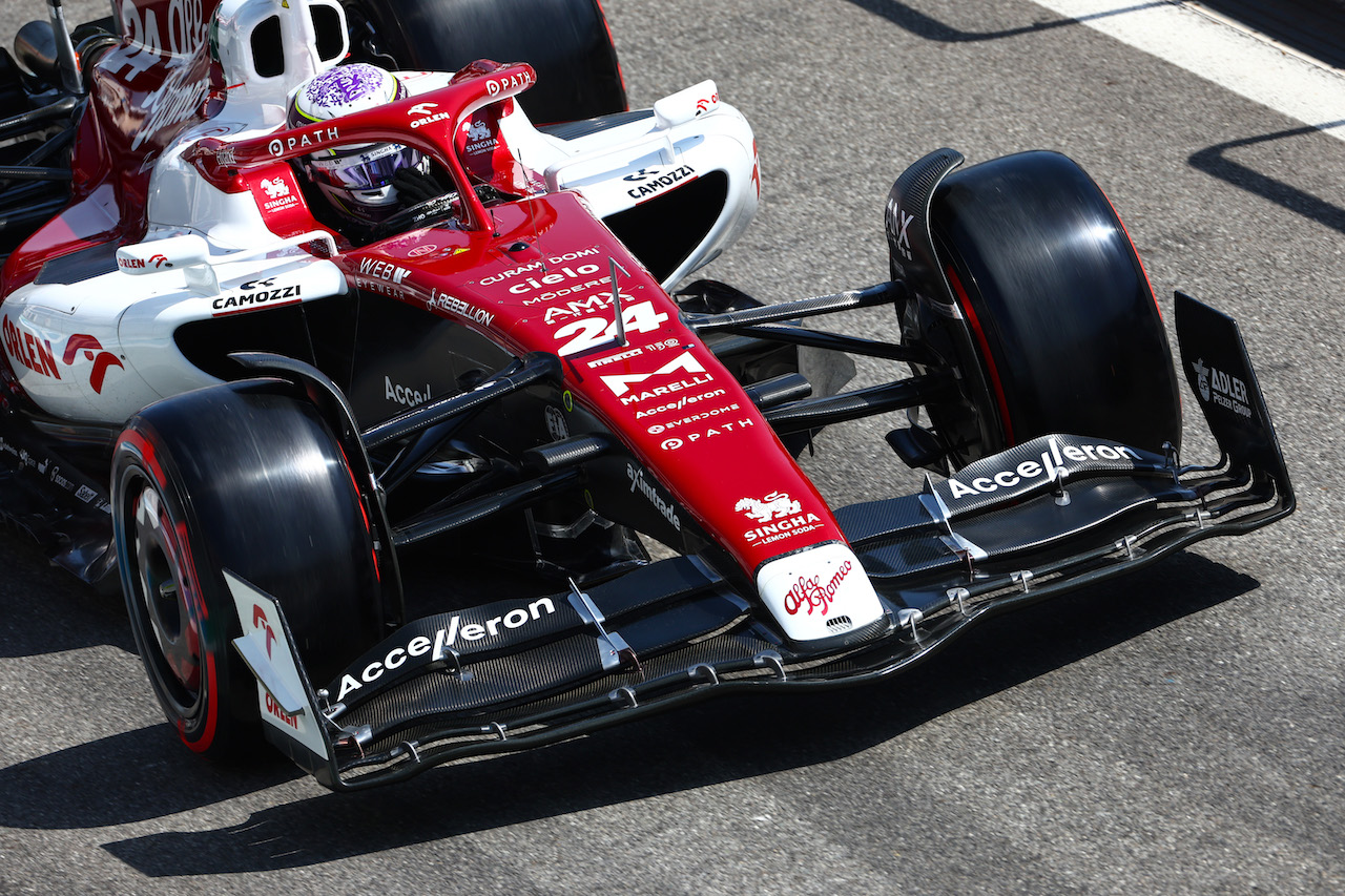 GP FRANCIA, Guanyu Zhou (CHI), Alfa Romeo Racing 
23.07.2022. Formula 1 World Championship, Rd 12, French Grand Prix, Paul Ricard, France, Qualifiche Day.
- www.xpbimages.com, EMail: requests@xpbimages.com ¬© Copyright: Charniaux / XPB Images