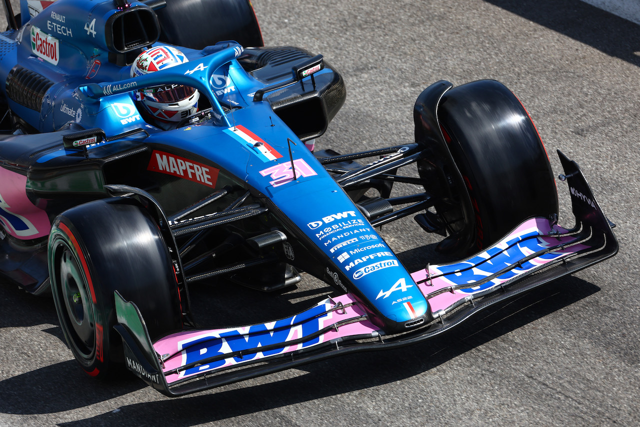GP FRANCIA, Esteban Ocon (FRA), Alpine F1 Team 
23.07.2022. Formula 1 World Championship, Rd 12, French Grand Prix, Paul Ricard, France, Qualifiche Day.
- www.xpbimages.com, EMail: requests@xpbimages.com ¬© Copyright: Charniaux / XPB Images