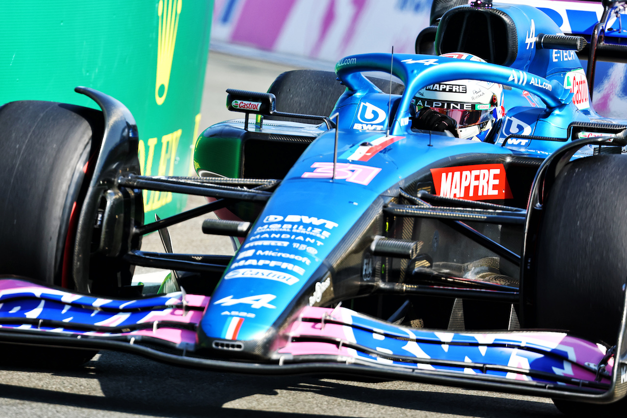 GP FRANCIA, Esteban Ocon (FRA) Alpine F1 Team A522.
23.07.2022. Formula 1 World Championship, Rd 12, French Grand Prix, Paul Ricard, France, Qualifiche Day.
- www.xpbimages.com, EMail: requests@xpbimages.com © Copyright: Batchelor / XPB Images