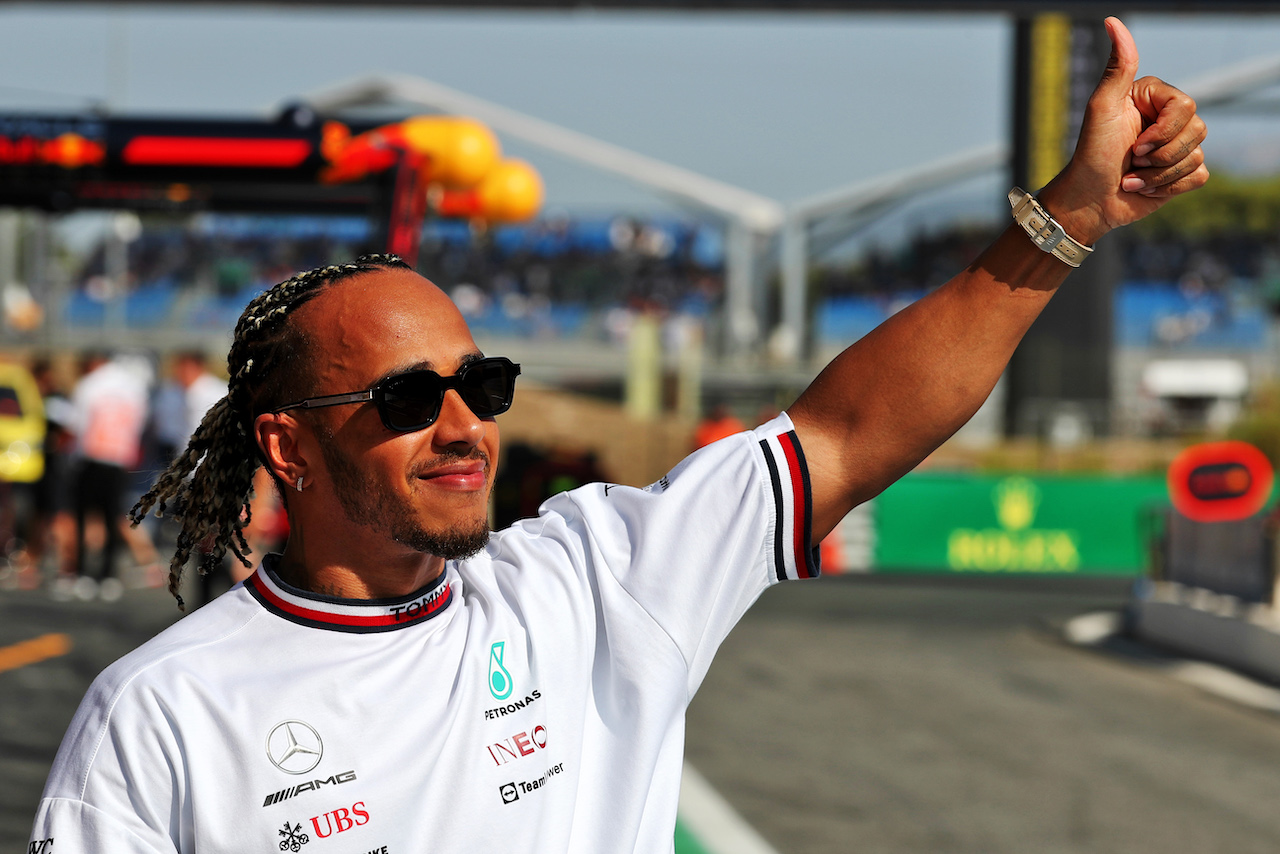 GP FRANCIA, Lewis Hamilton (GBR) Mercedes AMG F1.
23.07.2022. Formula 1 World Championship, Rd 12, French Grand Prix, Paul Ricard, France, Qualifiche Day.
 - www.xpbimages.com, EMail: requests@xpbimages.com © Copyright: Coates / XPB Images