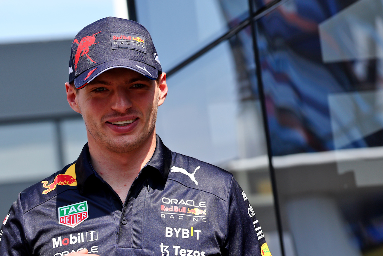 GP FRANCIA, Max Verstappen (NLD) Red Bull Racing.
23.07.2022. Formula 1 World Championship, Rd 12, French Grand Prix, Paul Ricard, France, Qualifiche Day.
- www.xpbimages.com, EMail: requests@xpbimages.com © Copyright: Batchelor / XPB Images