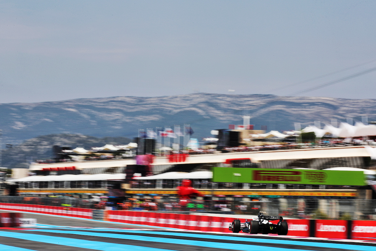 GP FRANCIA, Pierre Gasly (FRA) AlphaTauri AT03.
23.07.2022. Formula 1 World Championship, Rd 12, French Grand Prix, Paul Ricard, France, Qualifiche Day.
 - www.xpbimages.com, EMail: requests@xpbimages.com © Copyright: Coates / XPB Images