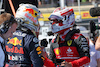 GP FRANCIA, (L to R): Max Verstappen (NLD) Red Bull Racing with pole sitter Sergio Perez (MEX) Red Bull Racing in qualifying parc ferme.
23.07.2022. Formula 1 World Championship, Rd 12, French Grand Prix, Paul Ricard, France, Qualifiche Day.
- www.xpbimages.com, EMail: requests@xpbimages.com © Copyright: Bearne / XPB Images