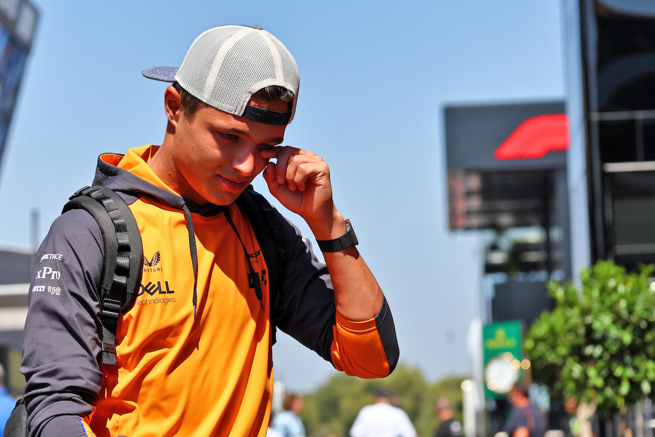 GP FRANCIA, Lando Norris (GBR) McLaren.
22.07.2022. Formula 1 World Championship, Rd 12, French Grand Prix, Paul Ricard, France, Practice Day.
- www.xpbimages.com, EMail: requests@xpbimages.com © Copyright: Batchelor / XPB Images