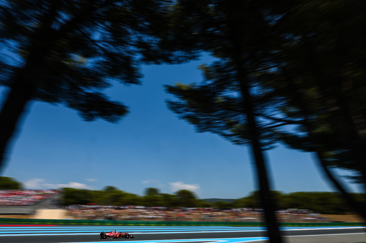 GP FRANCIA, Charles Leclerc (FRA), Ferrari 
22.07.2022. Formula 1 World Championship, Rd 12, French Grand Prix, Paul Ricard, France, Practice Day.
- www.xpbimages.com, EMail: requests@xpbimages.com ¬© Copyright: Charniaux / XPB Images