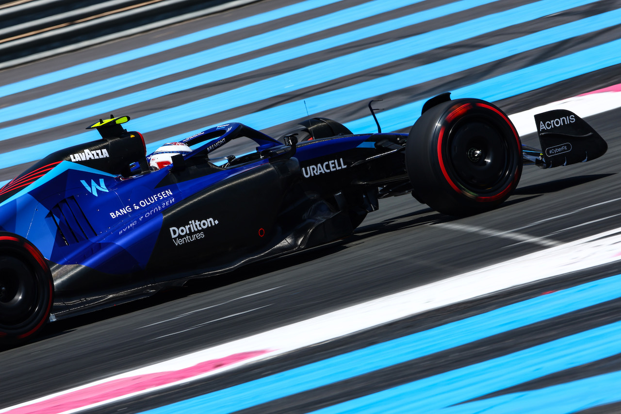 GP FRANCIA, Nicholas Latifi (CDN), Williams Racing 
22.07.2022. Formula 1 World Championship, Rd 12, French Grand Prix, Paul Ricard, France, Practice Day.
- www.xpbimages.com, EMail: requests@xpbimages.com ¬© Copyright: Charniaux / XPB Images