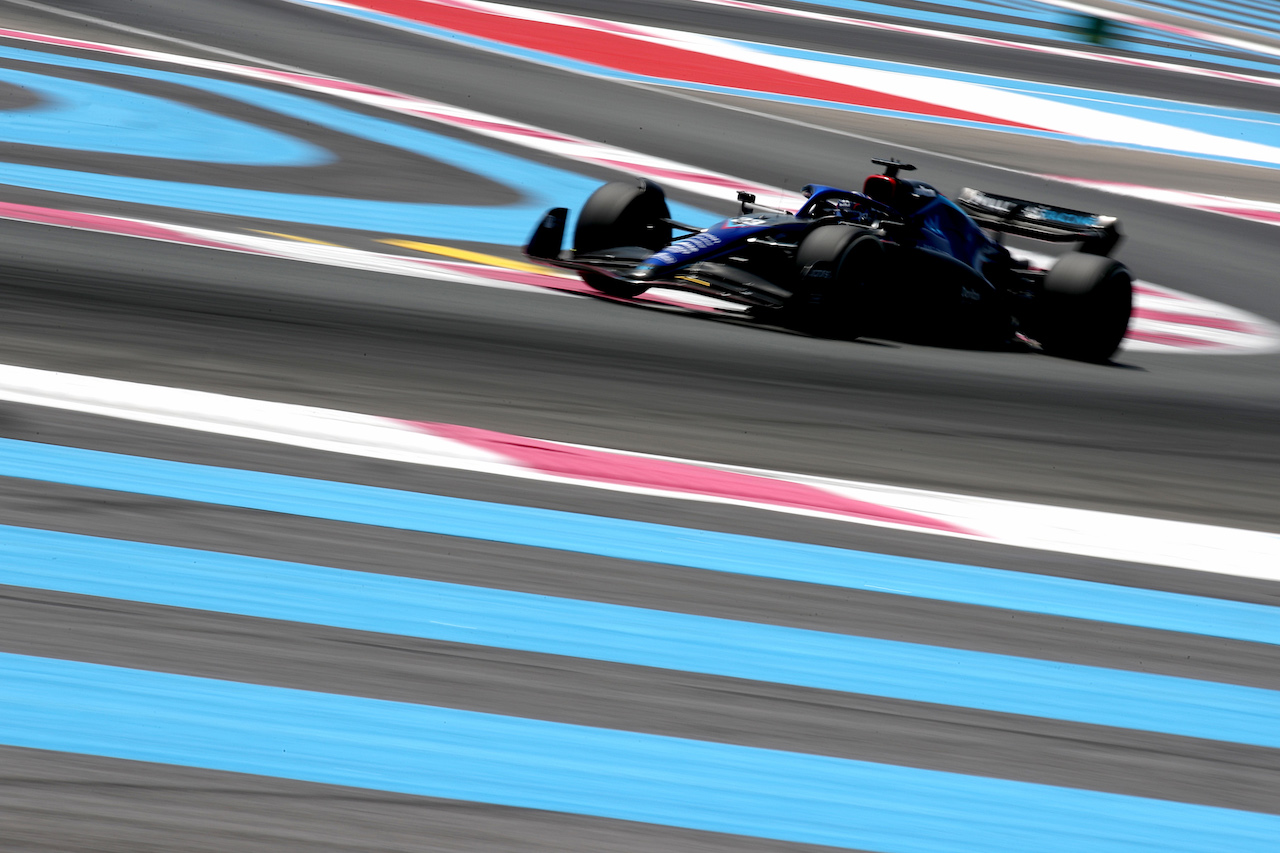 GP FRANCIA, Alexander Albon (THA) Williams Racing FW44.
22.07.2022. Formula 1 World Championship, Rd 12, French Grand Prix, Paul Ricard, France, Practice Day.
 - www.xpbimages.com, EMail: requests@xpbimages.com © Copyright: Coates / XPB Images