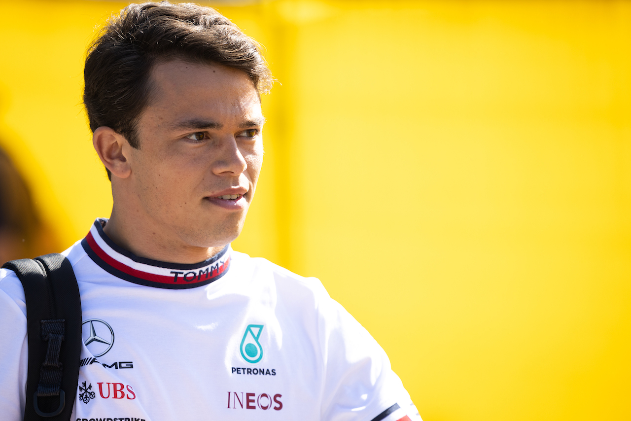 GP FRANCIA, Nyck de Vries (NLD) Mercedes AMG F1 Test e Reserve Driver.
22.07.2022. Formula 1 World Championship, Rd 12, French Grand Prix, Paul Ricard, France, Practice Day.
- www.xpbimages.com, EMail: requests@xpbimages.com © Copyright: Bearne / XPB Images
