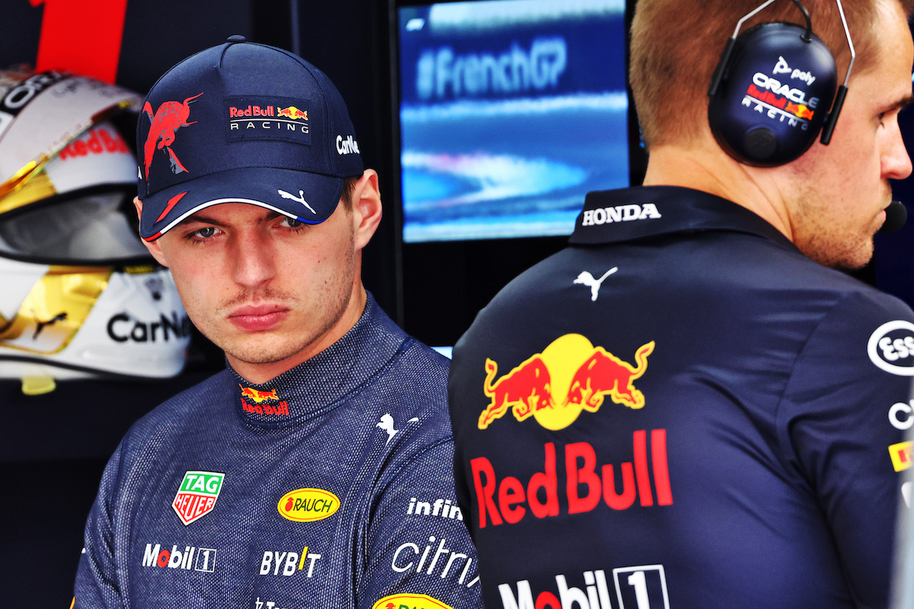 GP FRANCIA, Max Verstappen (NLD) Red Bull Racing.
22.07.2022. Formula 1 World Championship, Rd 12, French Grand Prix, Paul Ricard, France, Practice Day.
- www.xpbimages.com, EMail: requests@xpbimages.com © Copyright: Batchelor / XPB Images