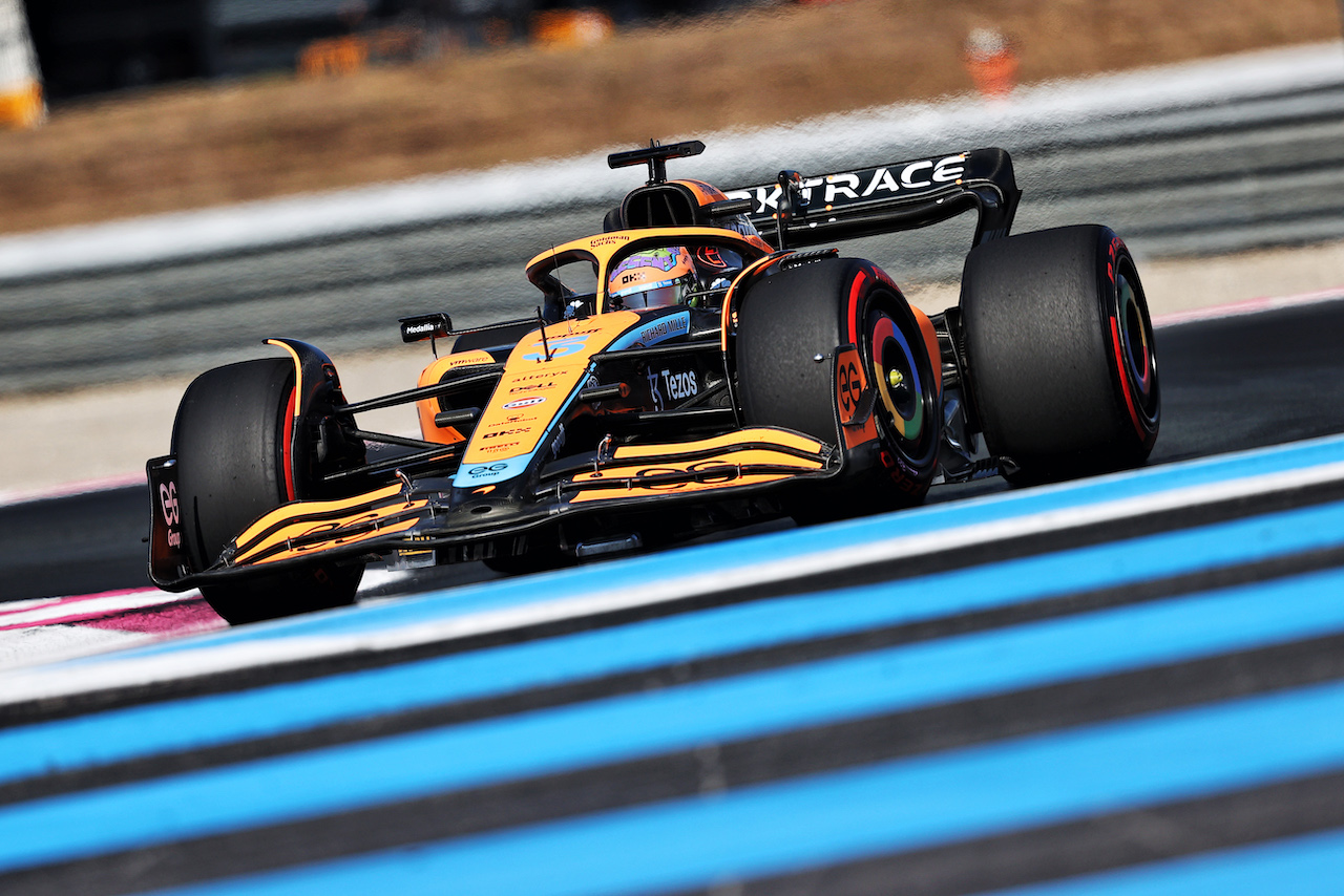 GP FRANCIA, Daniel Ricciardo (AUS) McLaren MCL36.
22.07.2022. Formula 1 World Championship, Rd 12, French Grand Prix, Paul Ricard, France, Practice Day.
- www.xpbimages.com, EMail: requests@xpbimages.com © Copyright: Moy / XPB Images