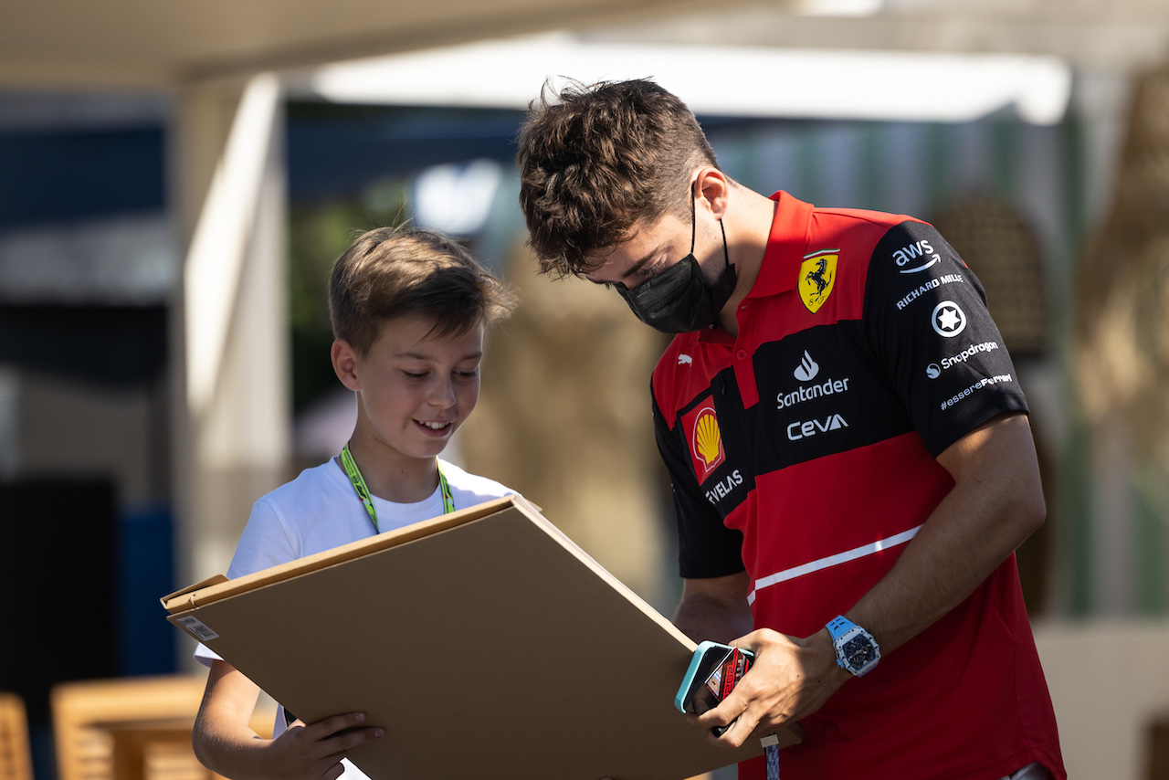 GP FRANCIA, Charles Leclerc (MON) Ferrari.
22.07.2022. Formula 1 World Championship, Rd 12, French Grand Prix, Paul Ricard, France, Practice Day.
- www.xpbimages.com, EMail: requests@xpbimages.com © Copyright: Bearne / XPB Images