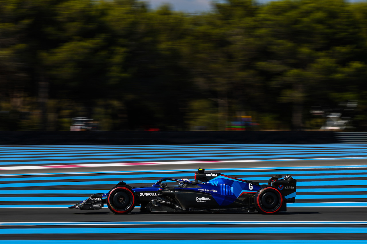 GP FRANCIA, Nicholas Latifi (CDN), Williams Racing 
22.07.2022. Formula 1 World Championship, Rd 12, French Grand Prix, Paul Ricard, France, Practice Day.
- www.xpbimages.com, EMail: requests@xpbimages.com ¬© Copyright: Charniaux / XPB Images